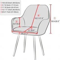 Velvet Stretch Wingback Chair Cover Burgundy Slipcover Wing Chair Cover,Reusable Protector Cover for Dining Room Home DecorWashable