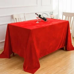 Velvet Tablecloth Farmhouse Black Table Cloth Spring Tablecloth Round Outdoor Cloth Table Cover Oval Rectangle For Picnic,Wedding,Dining,Easter,Kitchen