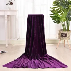 Velvet Tablecloth Farmhouse Black Table Cloth Spring Tablecloth Round Outdoor Cloth Table Cover Oval Rectangle For Picnic,Wedding,Dining,Easter,Kitchen