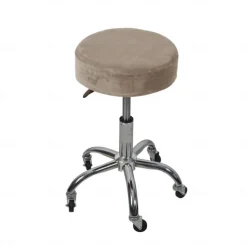 Velvet Universal Round Stool Cover - Bar Round Swivel Chair Cover - Round Barstool Seat Cover - Soft and Durable - Perfect for Protecting and Enhancing Bar Stools