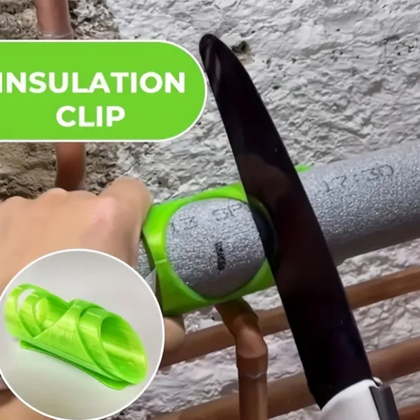 Versatile 3-Pack Plastic Pipe Insulation Cutter Set - Easy Cut Foam Tool for 41mm, 46mm, 53mm Pipes - Residential, Industrial & Commercial Insulation
