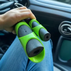 Versatile 3-Pack Plastic Pipe Insulation Cutter Set - Easy Cut Foam Tool for 41mm, 46mm, 53mm Pipes - Residential, Industrial & Commercial Insulation