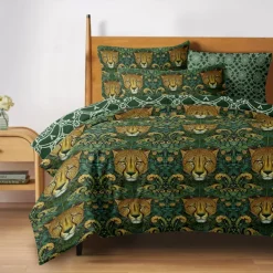 Vintage Animal Pattern Duvet Cover Set Set Soft 3-Piece Luxury Cotton Bedding Set Home Decor Gift Twin Full King Queen Size Duvet Cover