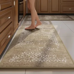 Vintage Area Rug Kitchen Mat Non-Slip Oil Sunction Floor Mat Livingroom Rug Indoor Outdoor Mat Bedroom Decor Bathroom Mat Entrance Rug Door Mat