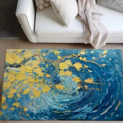 Vintage Branches Area Rug Kitchen Mat Non-Slip Oil Proof Floor Mat Livingroom Rug Indoor Outdoor Mat Bedroom Decor Bathroom Mat Entrance Rug Door Mat