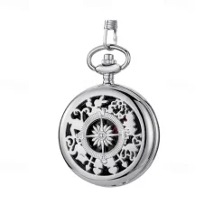 Vintage Style Compass Pocket Watch Essential Equipment for Outdoor Mountaineering and Exploration Adventures