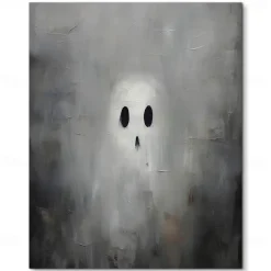 Vintage Witch Forest Painting Poster Halloween Wall Decoration Print Witch Canvas Print Halloween Wall Art Aesthetic