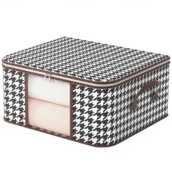 Visual Clothes Storage Bag Wardrobe Sorting Storage Box Portable Storage Bag Winter Quilt Storage Box