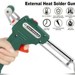 60W Automatic Soldering Gun Kit - Perfect for Electronics Projects