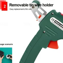 60W Automatic Soldering Gun Kit - Perfect for Electronics Projects