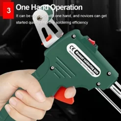 60W Automatic Soldering Gun Kit - Perfect for Electronics Projects