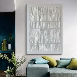 Wabi-Sabi art hand painted Wall Art Beige white Texture Painting handmade Beige 3D Plaster Wall Art Contemporary Art Minimalist painting Wall Art Modern Wall Decor paintings