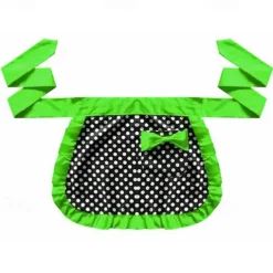 Waist Apron Black Chef Apron For Women and Men, Cotton Canvas Kitchen Cooking Apron, Personalised Gardening Apron with Pocket, Cross Back Heavy Duty Adjustable