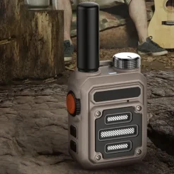 Walkie-Talkies Waterproof & Shock Resistant , Rechargeable Long Range, Mini Instant 2 Way Radios