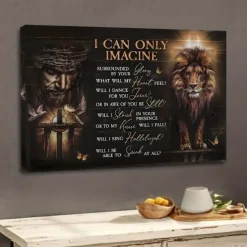Wall Art Canvas Lion of Judah Jesus Christ Prints and Posters Pictures Decorative Fabric Painting For Living Room Pictures No Frame