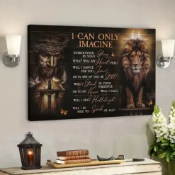 Wall Art Canvas Lion of Judah Jesus Christ Prints and Posters Pictures Decorative Fabric Painting For Living Room Pictures No Frame