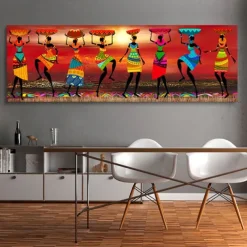 Wall Art Canvas Poster Painting Artwork Picture People Home Decoration Decor Rolled Canvas No Frame Unframed Unstretched