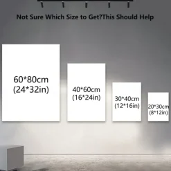 Wall Art Canvas Prints Animal City View Home Decoration Decor Rolled Canvas No Frame Unframed Unstretched