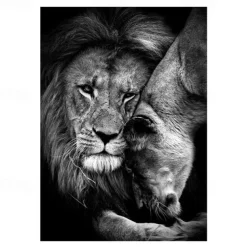 Wall Art Canvas Prints Animals Home Decoration Decor Rolled Canvas No Frame Unframed Unstretched