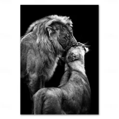 Wall Art Canvas Prints Animals Home Decoration Decor Rolled Canvas No Frame Unframed Unstretched