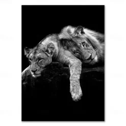 Wall Art Canvas Prints Animals Home Decoration Decor Rolled Canvas No Frame Unframed Unstretched