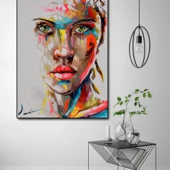 Wall Art Canvas Prints Painting Artwork Picture People Home Decoration Decor Rolled Canvas No Frame Unframed Unstretched