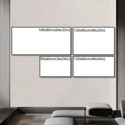 Wall Art Canvas Prints Painting Artwork Picture Abstract Knife Painting Golden Landscape Home Decoration Decor Rolled Canvas No Frame Unframed Unstretched