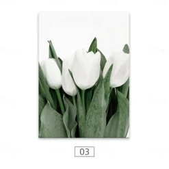 Wall Art Canvas Prints Painting Artwork Picture Green Plant Floral Home Decoration Decor Rolled Canvas No Frame Unframed Unstretched