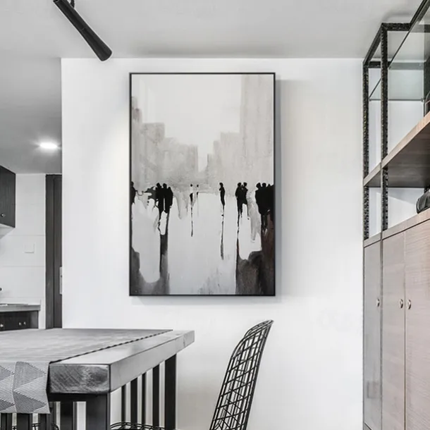 Wall Art Canvas Prints Painting Artwork Picture People Architecture Home Decoration Dcor Rolled Canvas No Frame Unframed Unstretched