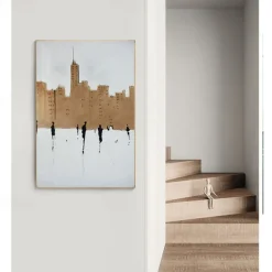 Wall Art Canvas Prints Painting Artwork Picture People Architecture Home Decoration Dcor Rolled Canvas No Frame Unframed Unstretched