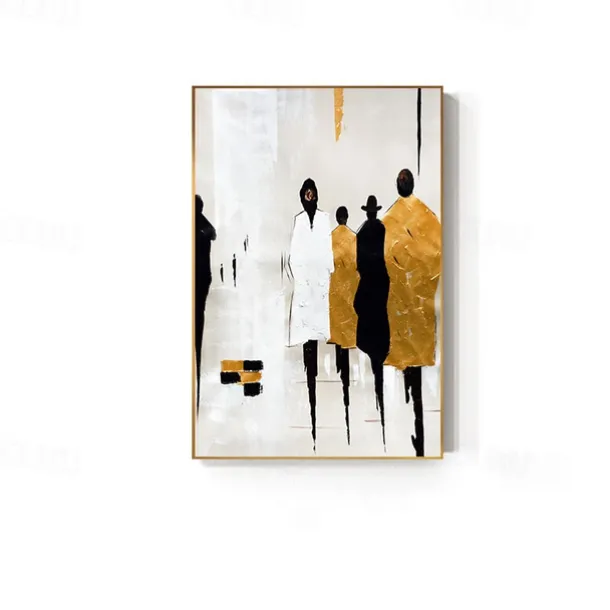 Wall Art Canvas Prints Painting Artwork Picture People Architecture Home Decoration Dcor Rolled Canvas No Frame Unframed Unstretched