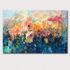 Wall Art Canvas Prints Painting Artwork Picture Abstract Knife PaintingFlower Landscape Home Decoration Decor Rolled Canvas No Frame Unframed Unstretched