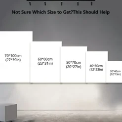 Wall Art Canvas Prints Posters Painting Mr.Panda Quote Artwork Picture Home Decoration Décor Rolled Canvas No Frame Unframed Unstretched