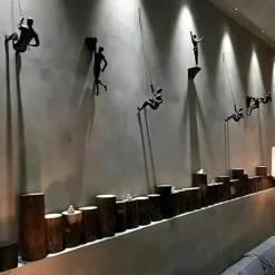 Wall Art Resin Hanging Sculptures - Suitable for Living Room, Bedroom, Or Corridor - No Feathers, No Electricity Required - Ideal Gift for Modern Art Lovers