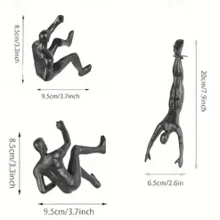 Wall Art Resin Hanging Sculptures - Suitable for Living Room, Bedroom, Or Corridor - No Feathers, No Electricity Required - Ideal Gift for Modern Art Lovers