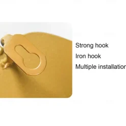 Wall Clock Creative Modern Nordic Luxury Iron Quartz Watch Living Room Bedroom Kitchen Office Hotel Home Decoration