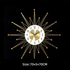Wall Clock Fashion Simple Personality Creative Decorative Wall Clock Wall Clocks for Living Room
