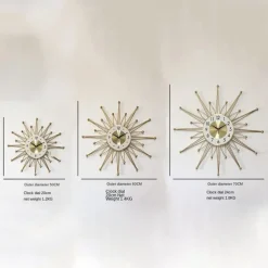 Wall Clock Fashion Simple Personality Creative Decorative Wall Clock Wall Clocks for Living Room