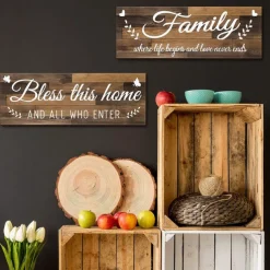 Wall Decoration Hanging Decoration Rural Farmhouse Wooden Sign Wall Decoration Restaurant Kitchen Wall Decoration Sign Wooden Sign
