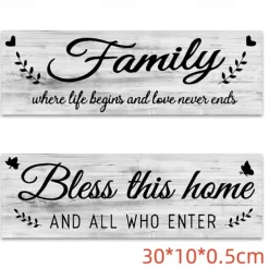 Wall Decoration Hanging Decoration Rural Farmhouse Wooden Sign Wall Decoration Restaurant Kitchen Wall Decoration Sign Wooden Sign