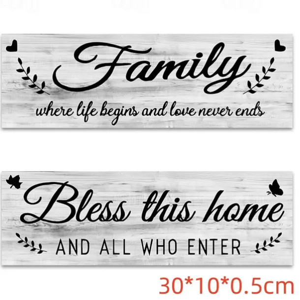 Wall Decoration Hanging Decoration Rural Farmhouse Wooden Sign Wall Decoration Restaurant Kitchen Wall Decoration Sign Wooden Sign
