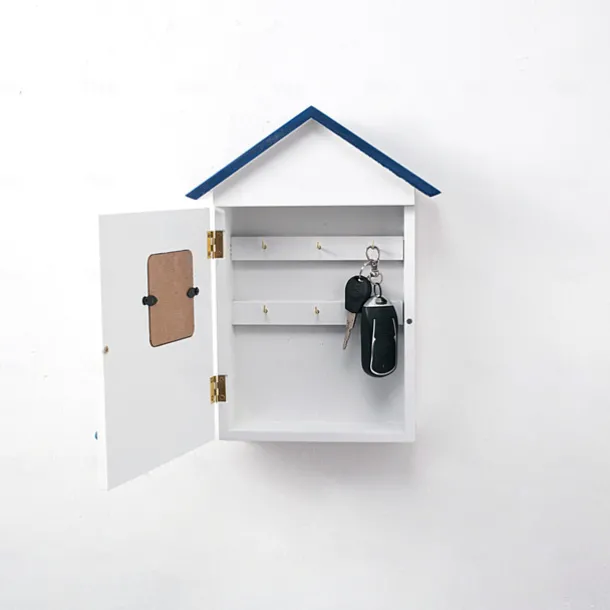 Wall Decoration Wall Hanging Mediterranean House Key Box Storage Creative Home Wooden Crafts Entrance Hall