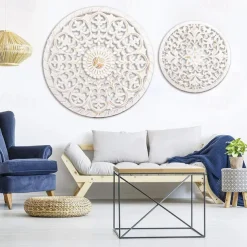 Wall Decoration Wall Hanging European Retro 3D Three-Dimensional Hanging Board Density Board Crafts Texture Relief Decorative Embossing