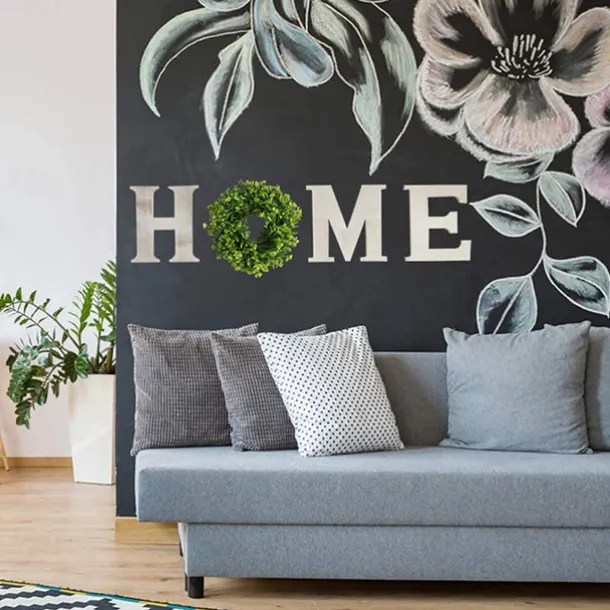 Wall Decoration Wooden Home Home Letter Wall Decoration Retro Decoration Wall Pendant Cafe Restaurant Living Room