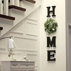 Wall Decoration Wooden Home Home Letter Wall Decoration Retro Decoration Wall Pendant Cafe Restaurant Living Room