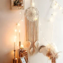 Wall Hanging Dream Catcher Woven Wall Dream Catcher Handmade Boho Dream Catcher Tassels Decoration Home Decoration Crafts