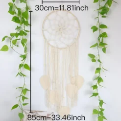 Wall Hanging Dream Catcher Woven Wall Dream Catcher Handmade Boho Dream Catcher Tassels Decoration Home Decoration Crafts