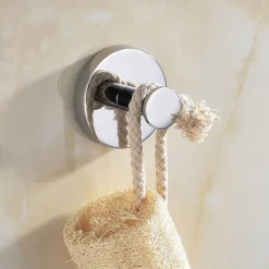 Wall Hooks for Coats,Chrome Stainless Steel Robe Hooks,Wall Mounted Coat Hooks For Bathroom,Bedroom,Kitchen