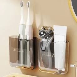 Wall Mount Remote Control Holder Transparent Remote Control Holder Convenient Media Organizer Wall Mount Organizer Rack Shelf