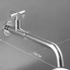 Wall Mounted Bathroom Sink Faucet Cold Water Only, Basin Taps Vintage Brass Single Handles One 3 Hole Washroom Wash Baxin Tap
